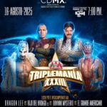 Triplemanía XXXIII: la supercartelera de lucha libre que llegará el 16 de agosto a la Arena CDMX