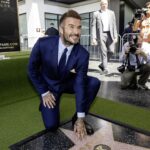 David Beckham recibe estrella en el Paseo de la Fama de Hollywood